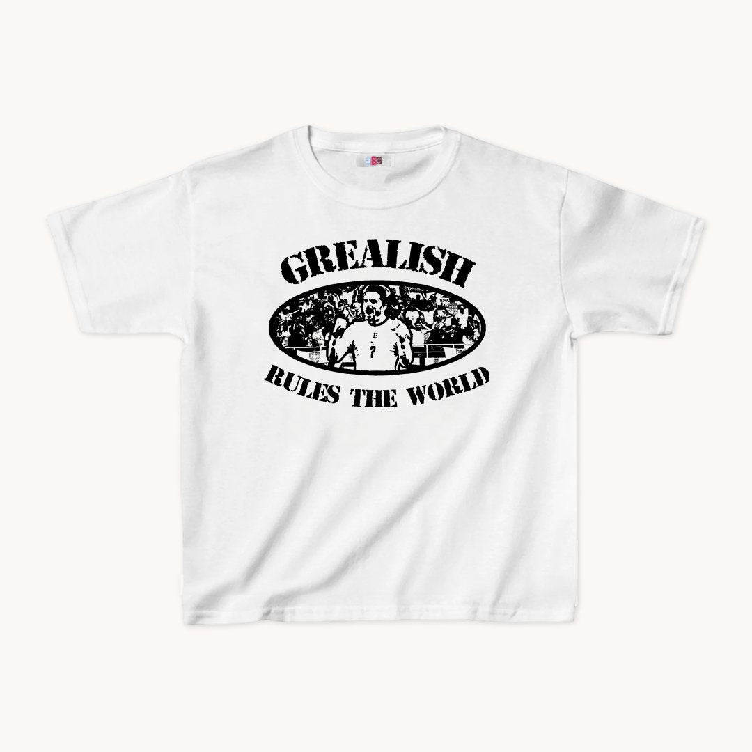 Jack Grealish Rules The Euros England Football Euros Cropped Baby Teeabc tee Cute Womens Baby Tee - Y2K Crop Top - Summer Baby Tee - Ironic Slogan Tee - Summer Style 2024